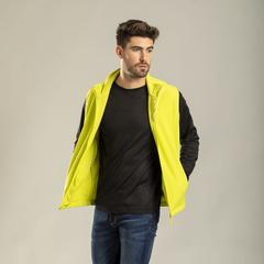 Vue Gilet Balmax de couleur bleu| Krokrodeal