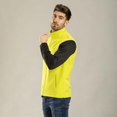 Vue Gilet Balmax de couleur bleu| Krokrodeal