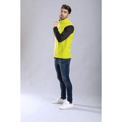 Vue Gilet Balmax de couleur bleu| Krokrodeal