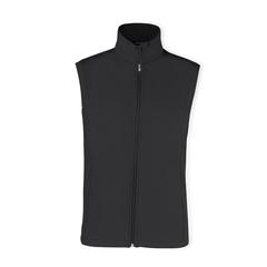 Vue Gilet Balmax de couleur noir| Krokrodeal