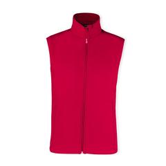 Vue Gilet Balmax de couleur rouge| Krokrodeal