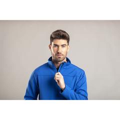 Vue Veste Baidok de couleur bleu| Krokrodeal