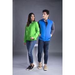 Vue Veste Baidok de couleur bleu| Krokrodeal