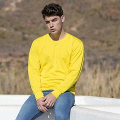 Vue Sweat-Shirt Technique Adulte Kroby de couleur blanc| Krokrodeal