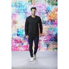 Vue Sweat-Shirt Technique Adulte Kroby de couleur blanc| Krokrodeal