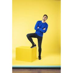 Vue Sweat-Shirt Technique Adulte Kroby de couleur blanc| Krokrodeal