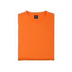 Vue Sweat-Shirt Technique Adulte Kroby de couleur orange| Krokrodeal