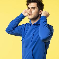 Vue Sweat-Shirt Technique Adulte Theon de couleur blanc| Krokrodeal