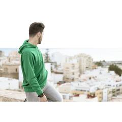 Vue Sweat-Shirt Technique Adulte Theon de couleur blanc| Krokrodeal