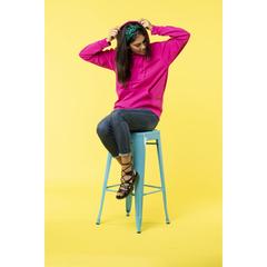 Vue Sweat-Shirt Technique Adulte Theon de couleur blanc| Krokrodeal