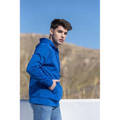 Vue Sweat-Shirt Technique Adulte Theon de couleur blanc| Krokrodeal