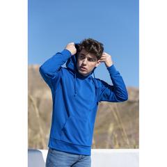 Vue Sweat-Shirt Technique Adulte Theon de couleur blanc| Krokrodeal