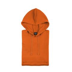 Vue Sweat-Shirt Technique Adulte Theon de couleur orange| Krokrodeal