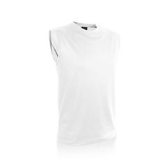 Vue T-Shirt Adulte Sunit de couleur blanc| Krokrodeal