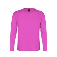 Vue T-Shirt Adulte Tecnik Maik de couleur rose| Krokrodeal