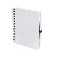 Vue Cahier Koguel de couleur blanc| Krokrodeal