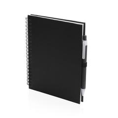 Vue Cahier Koguel de couleur noir| Krokrodeal