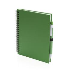 Vue Cahier Koguel de couleur vert| Krokrodeal