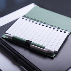 Vue Cahier Tecnar de couleur blanc| Krokrodeal