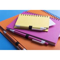 Vue Cahier Tecnar de couleur blanc| Krokrodeal