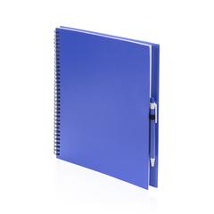 Vue Cahier Tecnar de couleur bleu| Krokrodeal