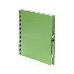 Vue Cahier Tecnar de couleur vert| Krokrodeal