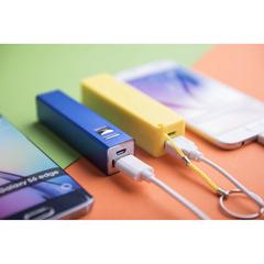Vue Power Bank Thazer de couleur gris| Krokrodeal