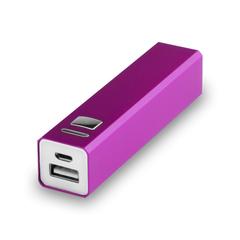 Vue Power Bank Thazer de couleur rose| Krokrodeal