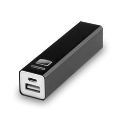 Vue Power Bank Thazer de couleur noir| Krokrodeal