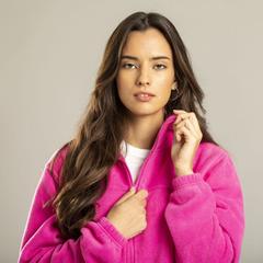 Vue Veste Hizan de couleur blanc| Krokrodeal
