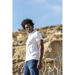 Vue Polo Bartel Blanco de couleur blanc| Krokrodeal