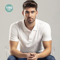 Vue générale Polo Bartel Blanco | Krokrodeal
