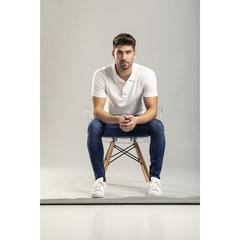 Vue générale Polo Bartel Blanco | Krokrodeal