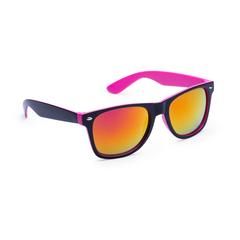 Vue Lunettes de Soleil Gredel de couleur rose| Krokrodeal