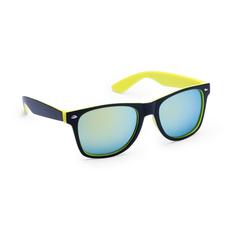 Vue Lunettes de Soleil Gredel de couleur jaune| Krokrodeal