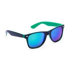 Vue Lunettes de Soleil Gredel de couleur vert| Krokrodeal