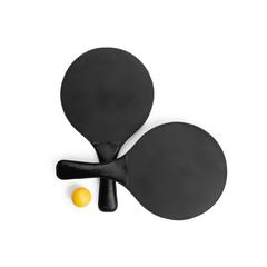 Vue Raquette Plage Faluk de couleur noir| Krokrodeal