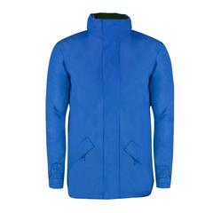 Vue Parka Flogox de couleur bleu| Krokrodeal