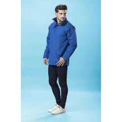 Vue Parka Flogox de couleur bleu| Krokrodeal