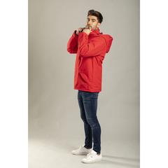 Vue Parka Flogox de couleur bleu| Krokrodeal