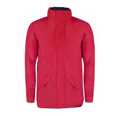Vue Parka Flogox de couleur rouge| Krokrodeal