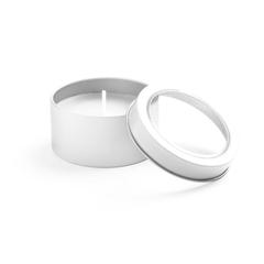 Vue Bougie Aromatique Sioko de couleur blanc| Krokrodeal