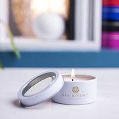 Vue Bougie Aromatique Sioko de couleur blanc| Krokrodeal