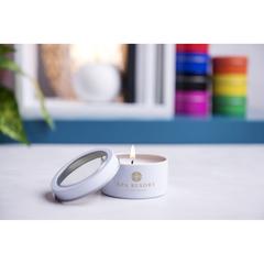 Vue Bougie Aromatique Sioko de couleur blanc| Krokrodeal
