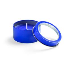 Vue Bougie Aromatique Sioko de couleur bleu| Krokrodeal