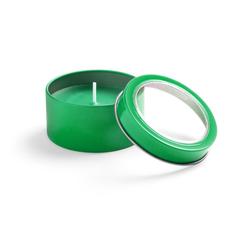 Vue Bougie Aromatique Sioko de couleur vert| Krokrodeal
