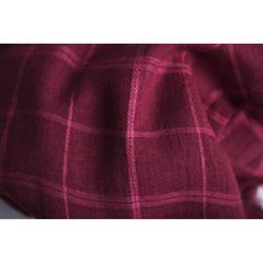 Vue Foulard Mirtox de couleur rouge| Krokrodeal