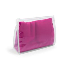 Vue Paréo Foulard Rosix de couleur rose| Krokrodeal