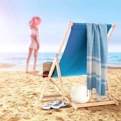 Vue générale Paréo Serviette Suntan | Krokrodeal