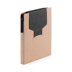 Vue Bloc Notes Cravis de couleur noir| Krokrodeal